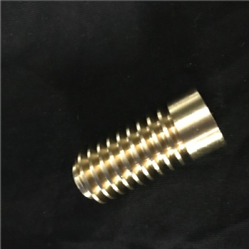 Automotive threaded copper cnc lathe parts