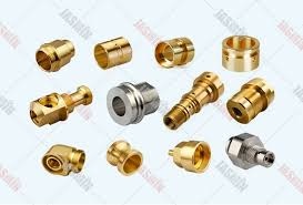 Precison copper parts threaded cnc lathe turning