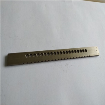  Strip shape porous cnc precision  parts of mould	