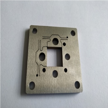  Laser engraved hardened precision molded parts	