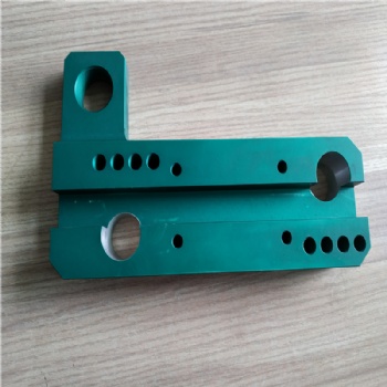 Green color  coated precision  progressive mold parts