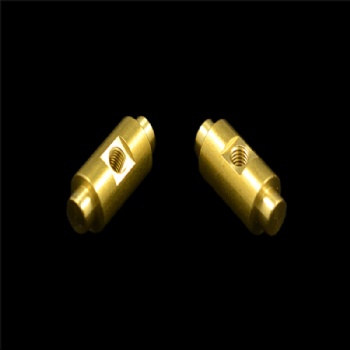 Thread brass precision cnc turning parts