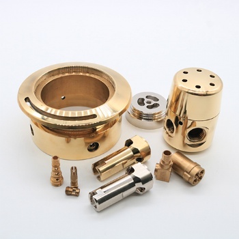  5 Axis Turning Milling OEM Precision Japan Metal Brass Copper CNC Part	